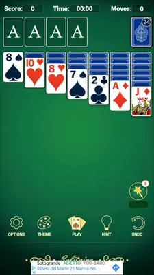 Solitaire android App screenshot 3