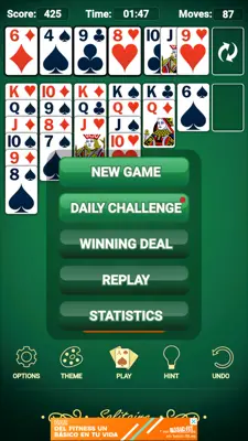 Solitaire android App screenshot 7